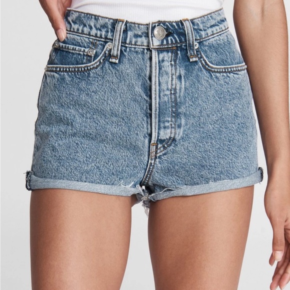 Rag and Bone Maya High-Rise Shorty Short Size 29 - Picture 1 of 6